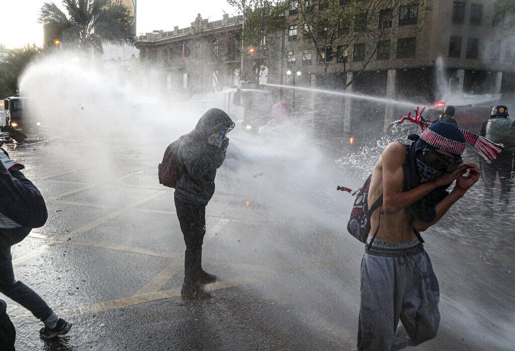 APTOPIX Chile Protest